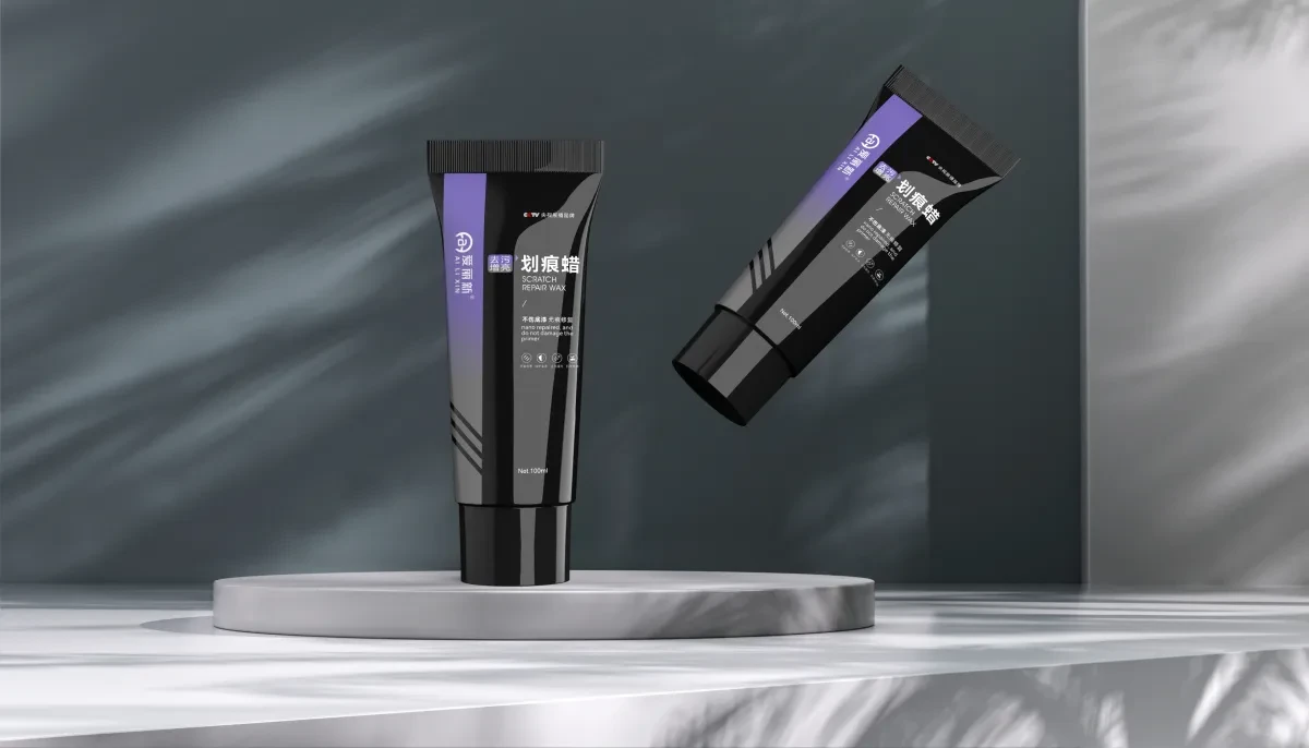 案例优选:汽车划痕蜡 玻璃油膜去除剂包装设计 悟杰品牌视觉设计|包装设计·设计案例精选