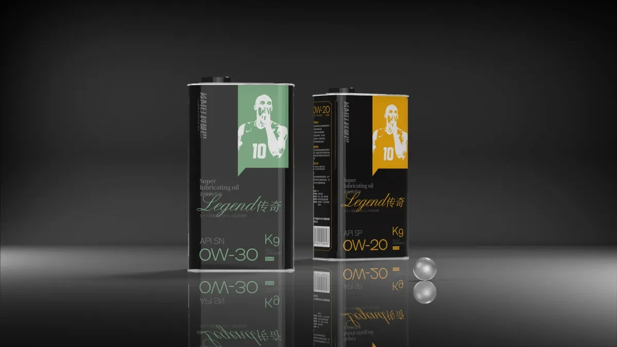 案例优选:曼巴润滑油包装设计传奇系列 悟杰品牌视觉设计|包装设计·设计案例精选