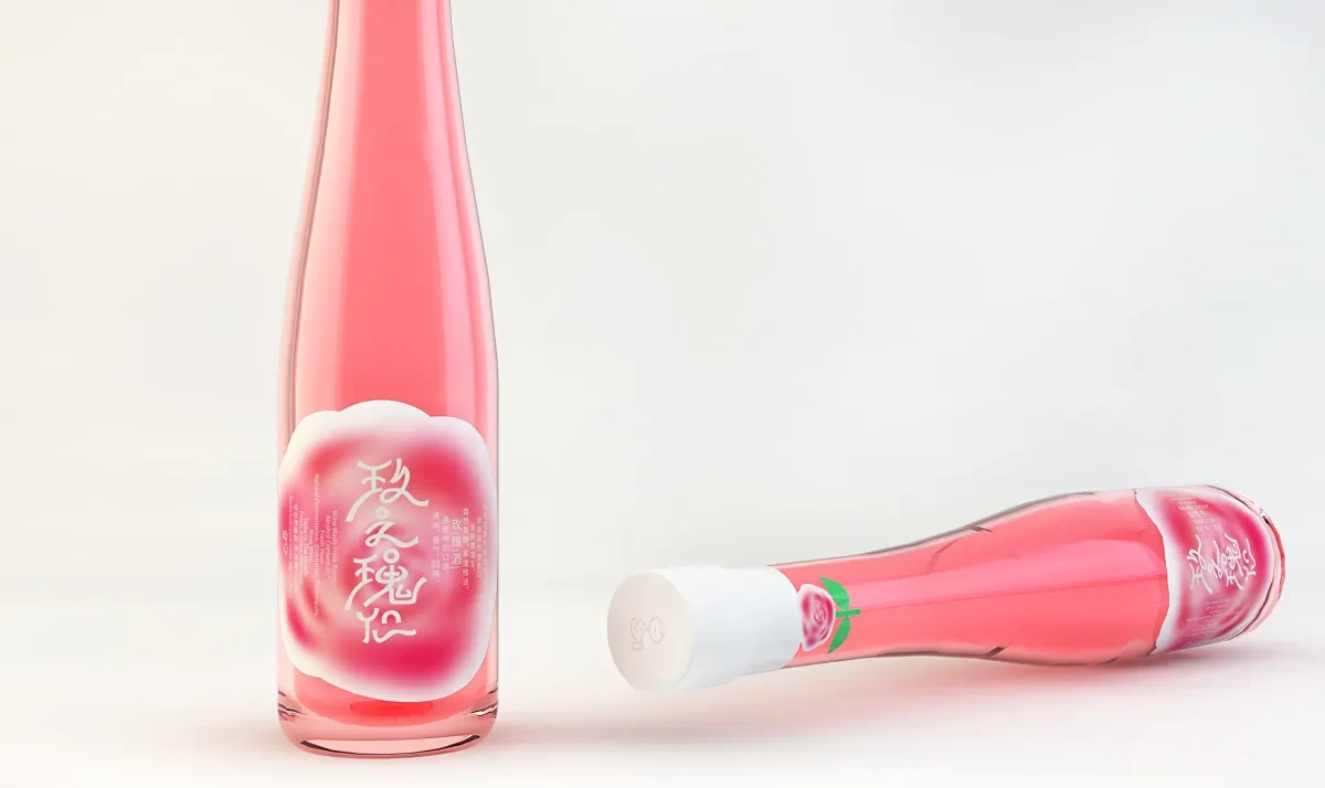 案例优选:酒水产品 玫瑰酒产品包装设计|包装设计·创意设计案例精选