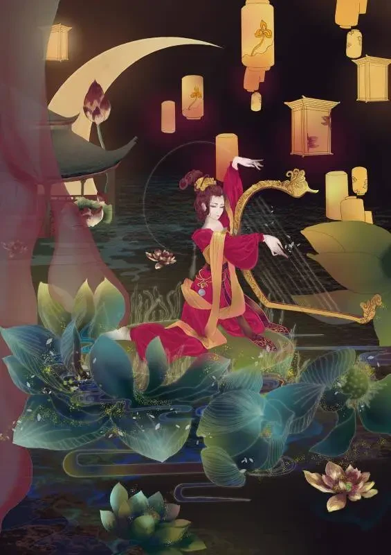 案例优选：中国敦煌设计插画｜设计案例精选
