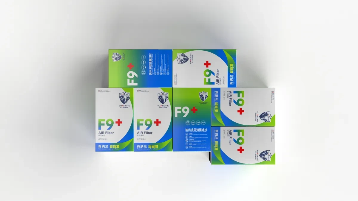 案例优选:空气滤芯汽车滤清器包装设计 悟杰品牌视觉设计|包装设计·设计案例精选