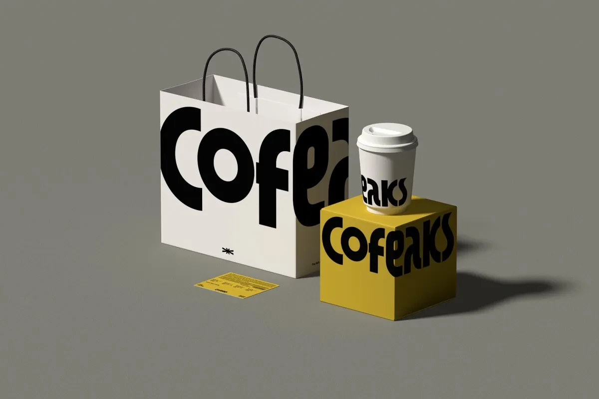 案例优选：COFEAKS咖啡品牌视觉标识设计标志设计｜标志设计·标识设计精选