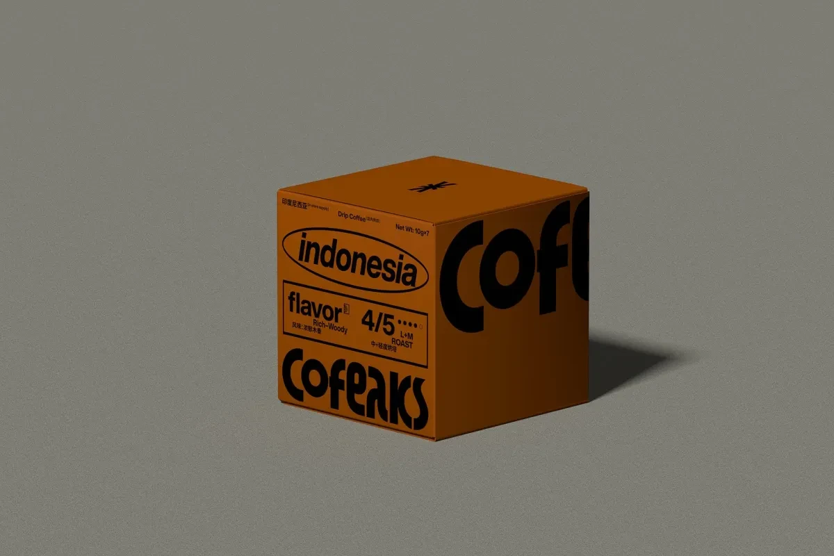 案例优选：COFEAKS咖啡品牌视觉标识设计标志设计｜标志设计·标识设计精选