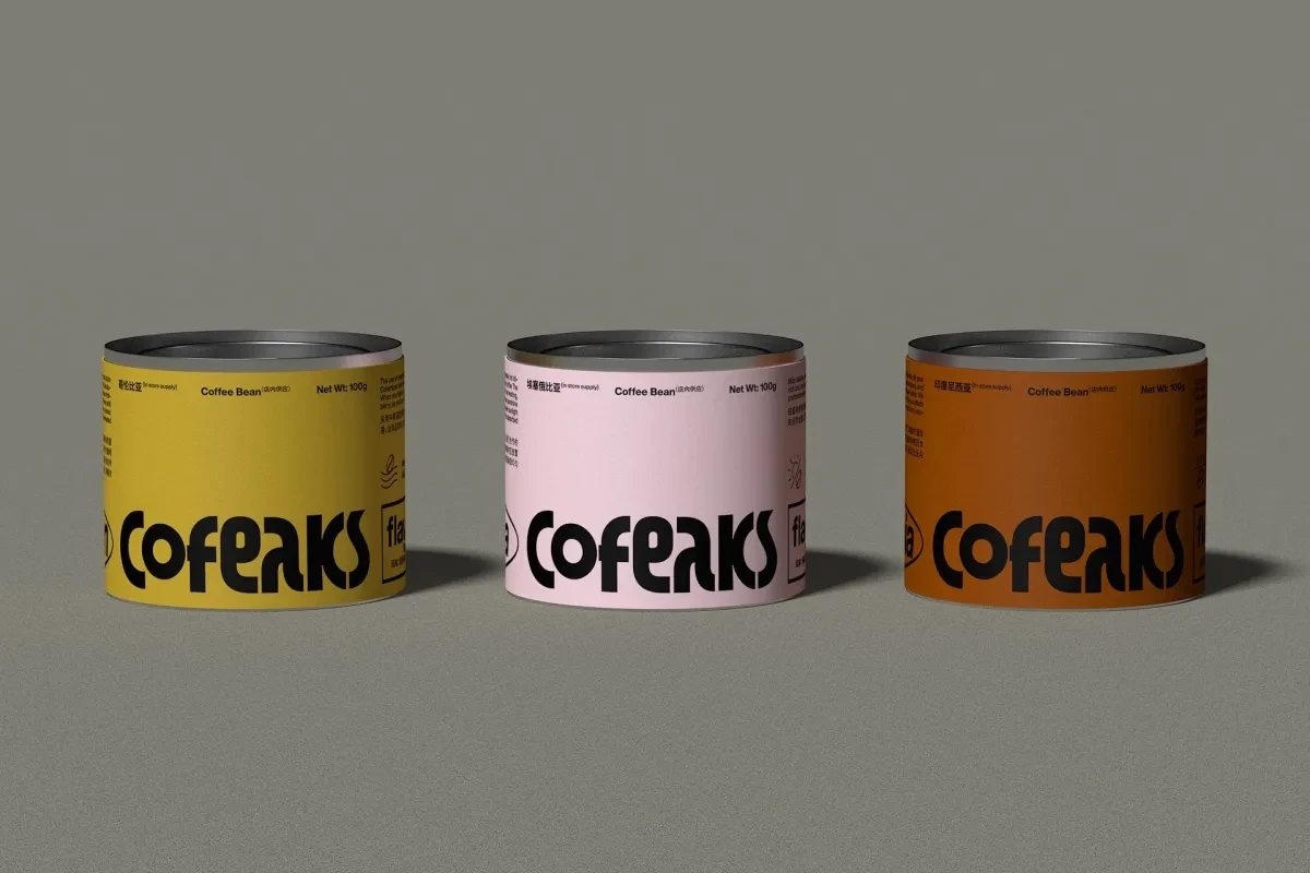 案例优选：COFEAKS咖啡品牌视觉标识设计标志设计｜标志设计·标识设计精选