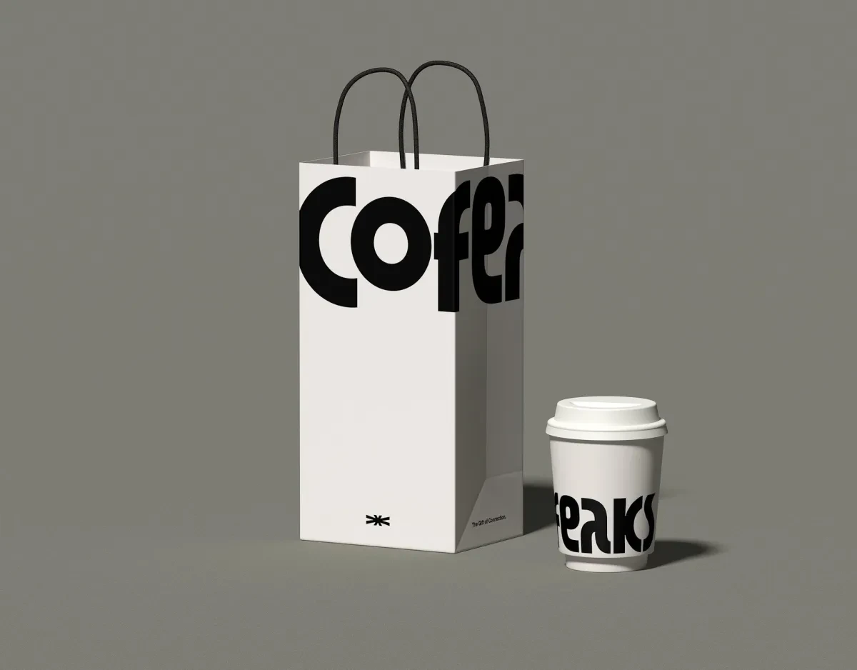 案例优选：COFEAKS咖啡品牌视觉标识设计标志设计｜标志设计·标识设计精选