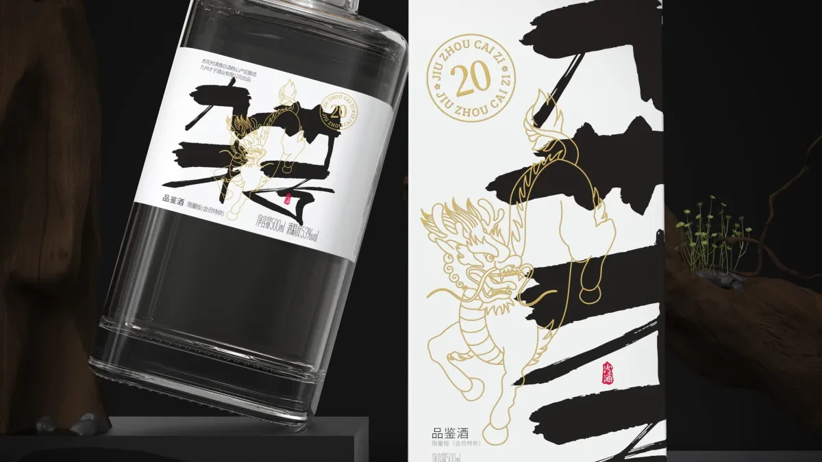 案例优选:九州才子清香型白酒包装设计|包装设计·设计案例精选