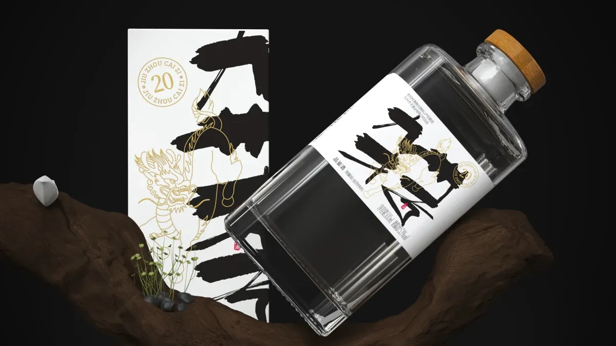 案例优选:九州才子清香型白酒包装设计|包装设计·设计案例精选