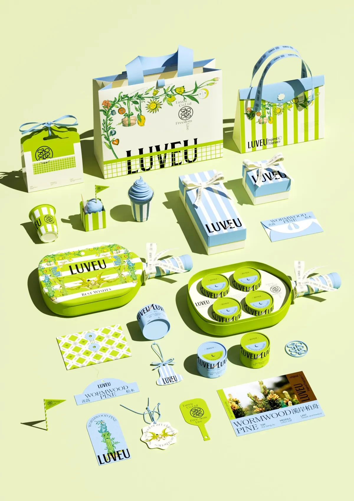 案例优选：LUVEU香薰品牌标识和包装设计｜包装设计·设计精选