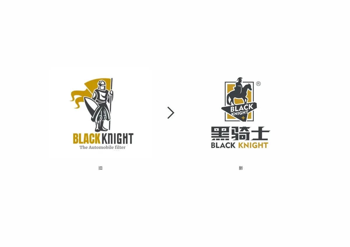 案例优选:黑骑士汽车过滤器品牌形象+包装设计 悟杰品牌视觉设计|包装设计·设计案例精选
