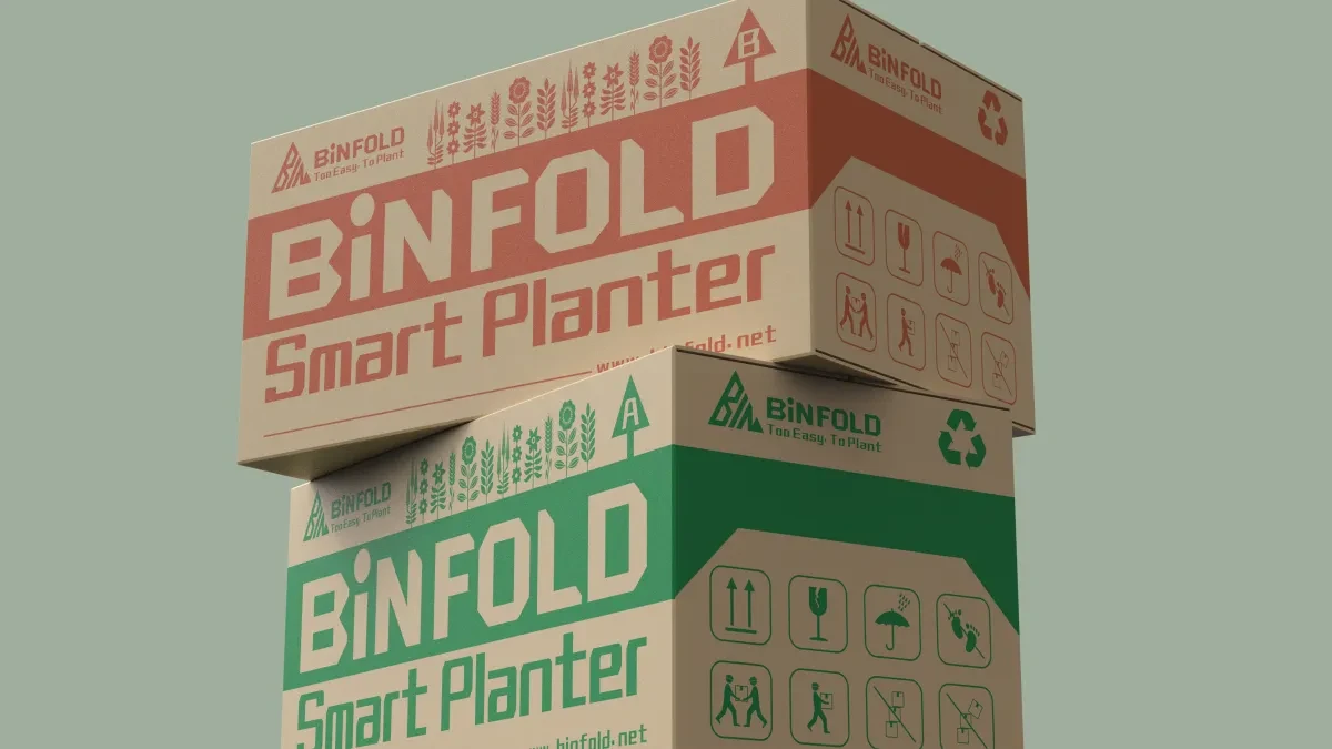 案例优选:BINFOLD 智能播种机包装设计|包装设计·设计案例精选