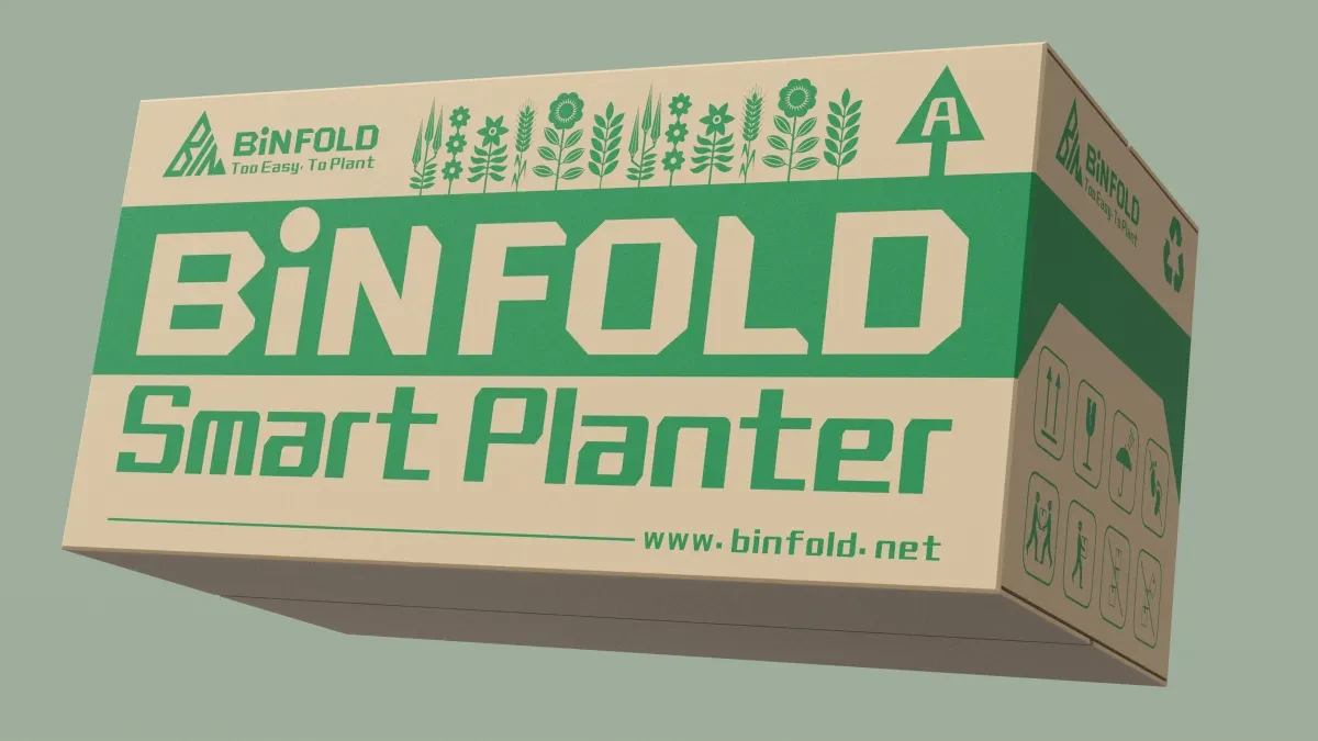 案例优选:BINFOLD 智能播种机包装设计|包装设计·设计案例精选