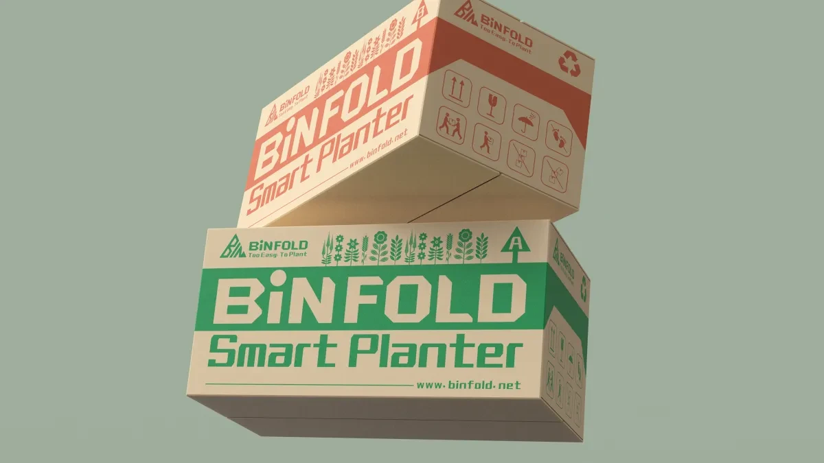 案例优选:BINFOLD 智能播种机包装设计|包装设计·设计案例精选