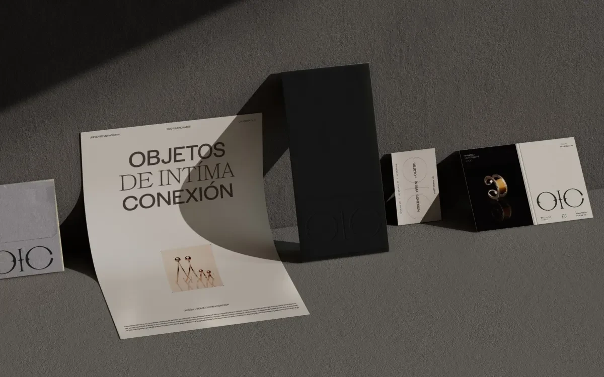 作品欣赏：奢侈品配饰品牌OIC品牌识别视觉设计包装设计｜包装设计·设计精选