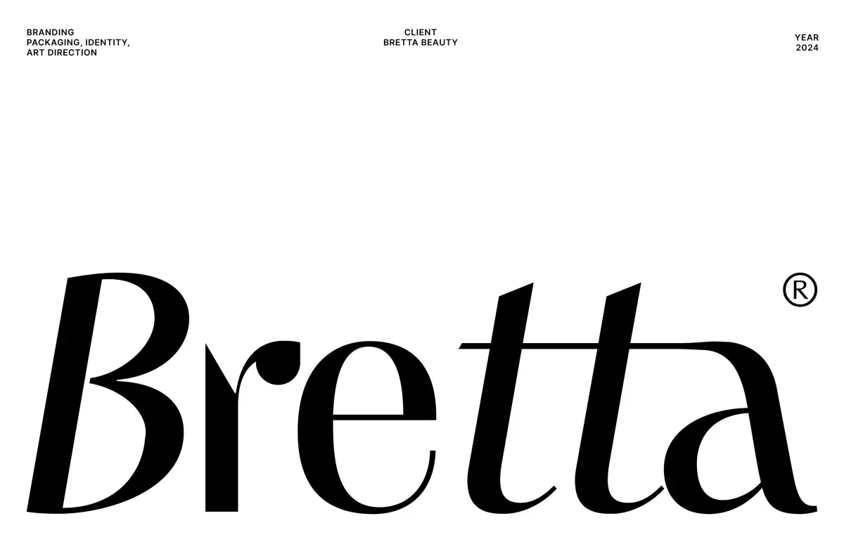 作品欣赏：Bretta美容护肤视觉识别设计包装设计｜视觉识别·包装设计精选