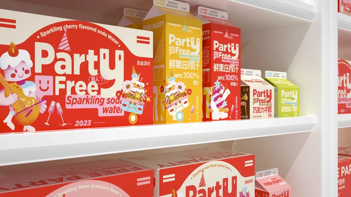 案例优选：乳制系列饮品食品包装设计标志设计｜标志设计·包装设计精选