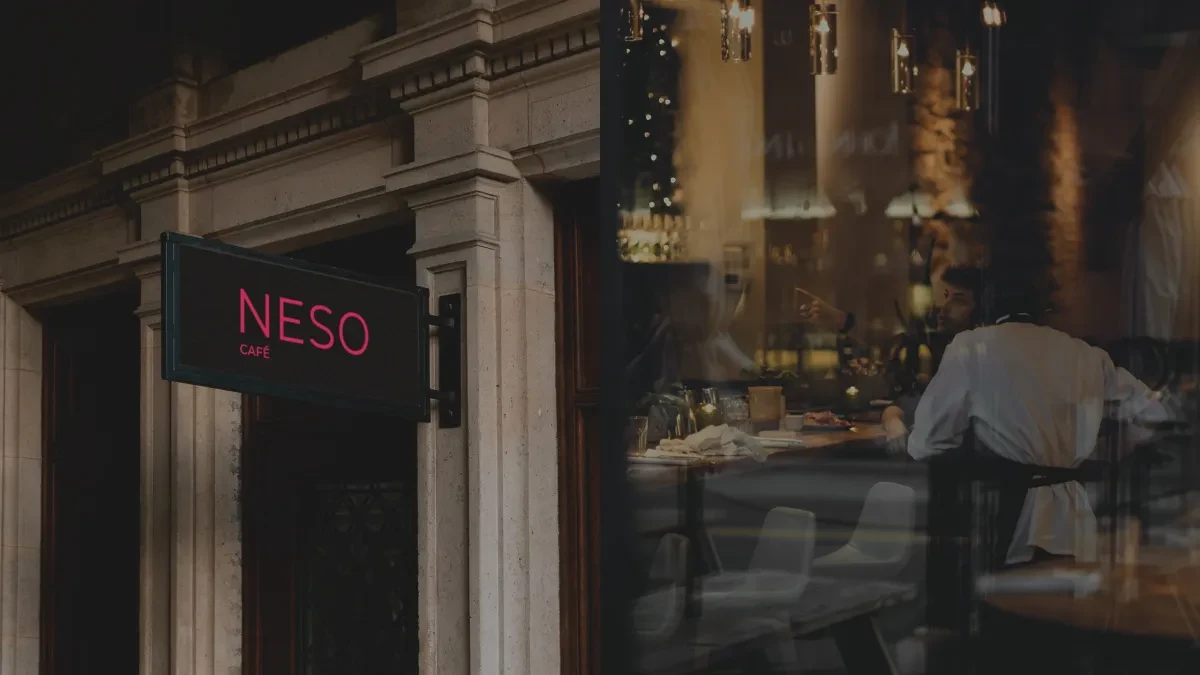 案例优选：NESO咖啡馆cafe Coffee品牌视觉设计｜品牌设计·视觉识别精选