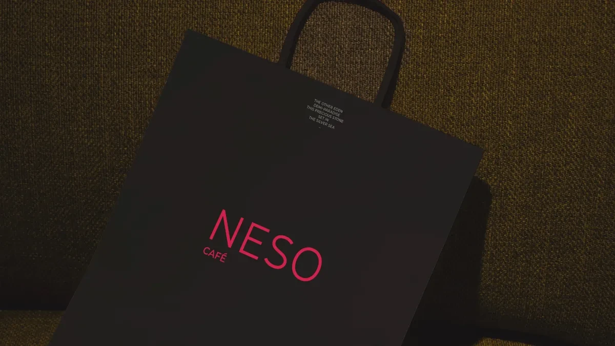 案例优选：NESO咖啡馆cafe Coffee品牌视觉设计｜品牌设计·视觉识别精选