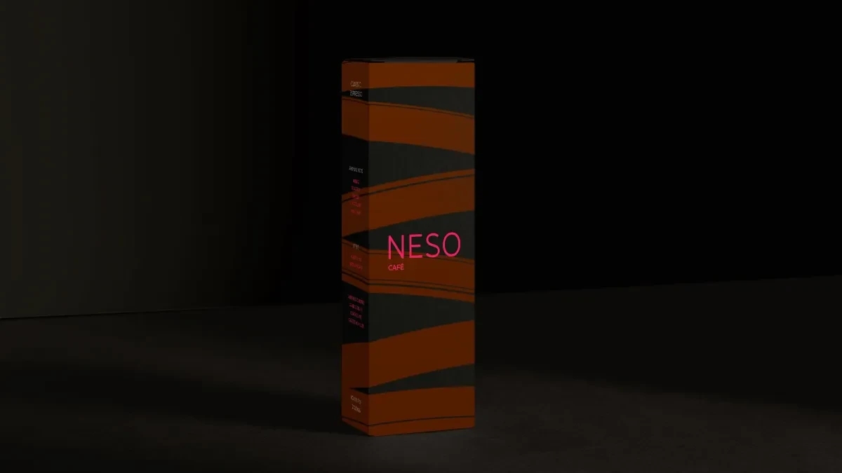 案例优选：NESO咖啡馆cafe Coffee品牌视觉设计｜品牌设计·视觉识别精选
