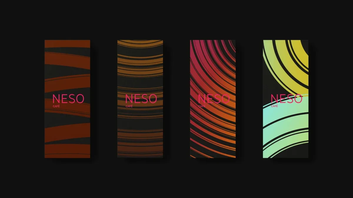 案例优选：NESO咖啡馆cafe Coffee品牌视觉设计｜品牌设计·视觉识别精选