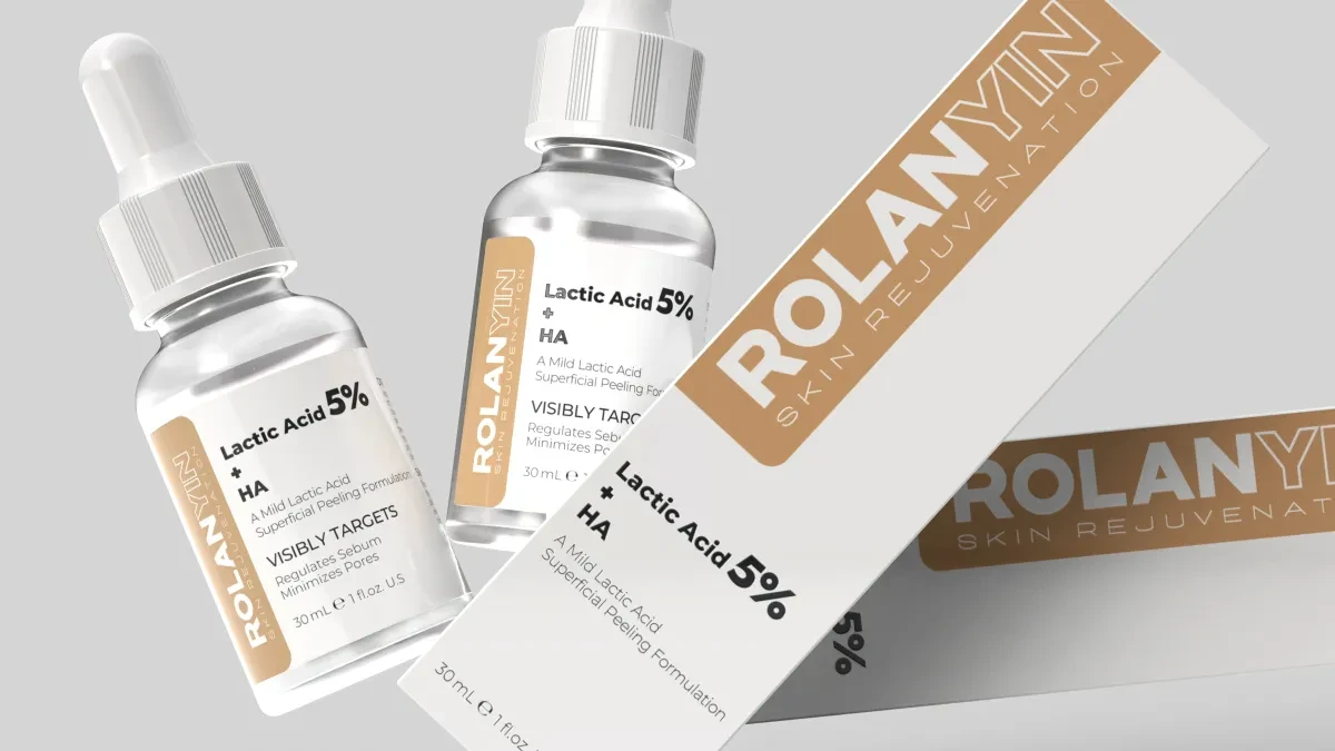 案例优选:ROLANYIN 乳酸精华液包装设计|包装设计·设计案例精选