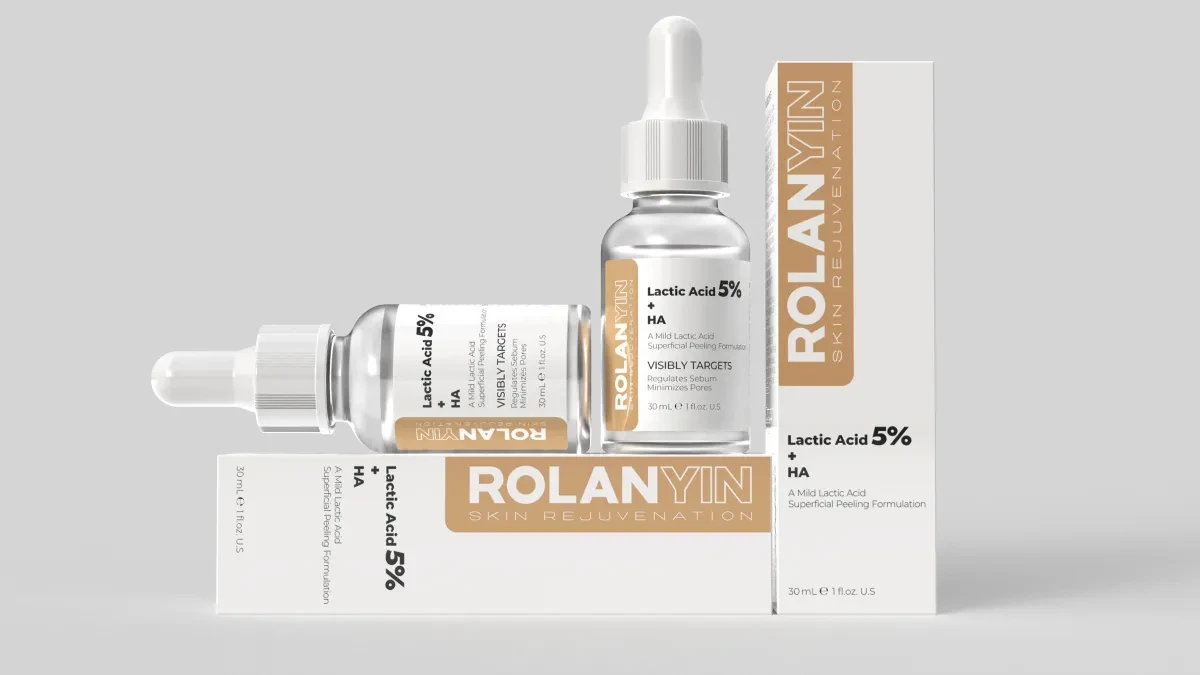 案例优选:ROLANYIN 乳酸精华液包装设计|包装设计·设计案例精选