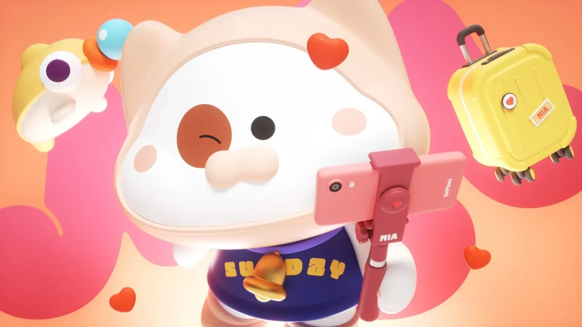案例优选：Mia from NutNutPals（秋裤猫）卡通IP公仔图形角色插画设计｜插画设计·设计精选