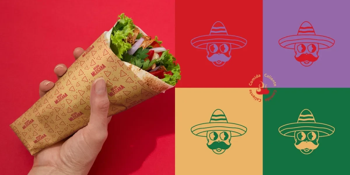 作品欣赏：品牌墨西哥餐厅VI视觉识别设计标志设计菜单设计｜标志设计·视觉识别精选