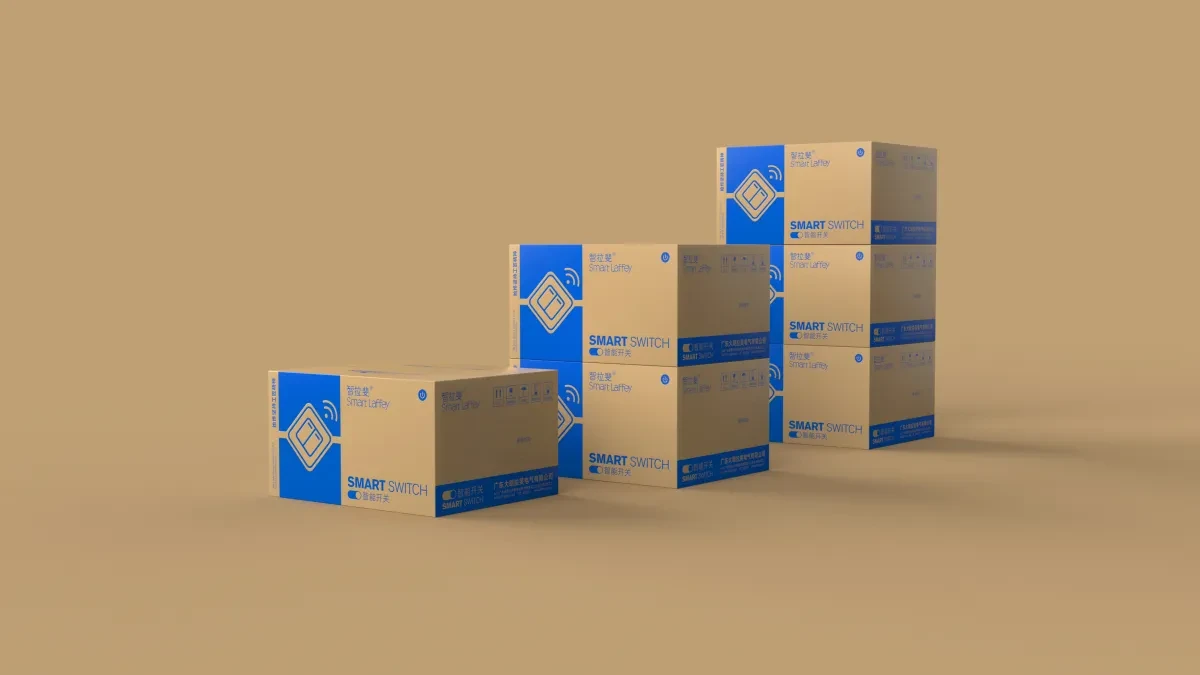 案例优选:智能开关外包装箱 悟杰品牌视觉设计|设计案例精选