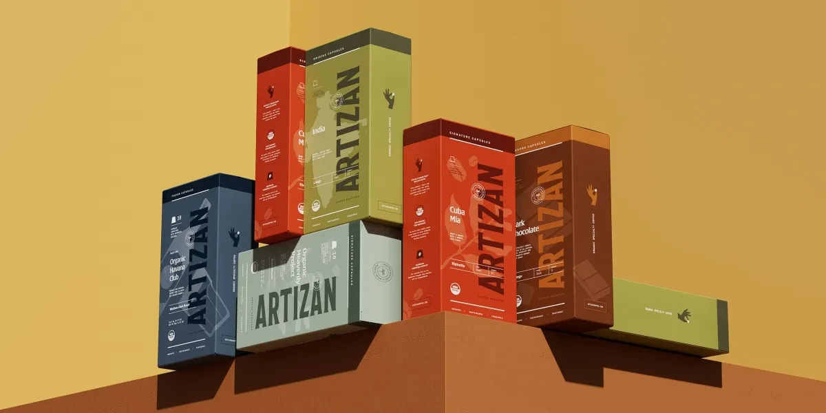 作品欣赏：阿蒂赞咖啡外包装设计产品展示设计｜包装设计·设计精选
