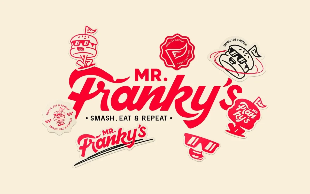 作品欣赏：汉堡包快餐美食标志设计和品牌VI视觉识别设计｜标志设计·品牌VI精选