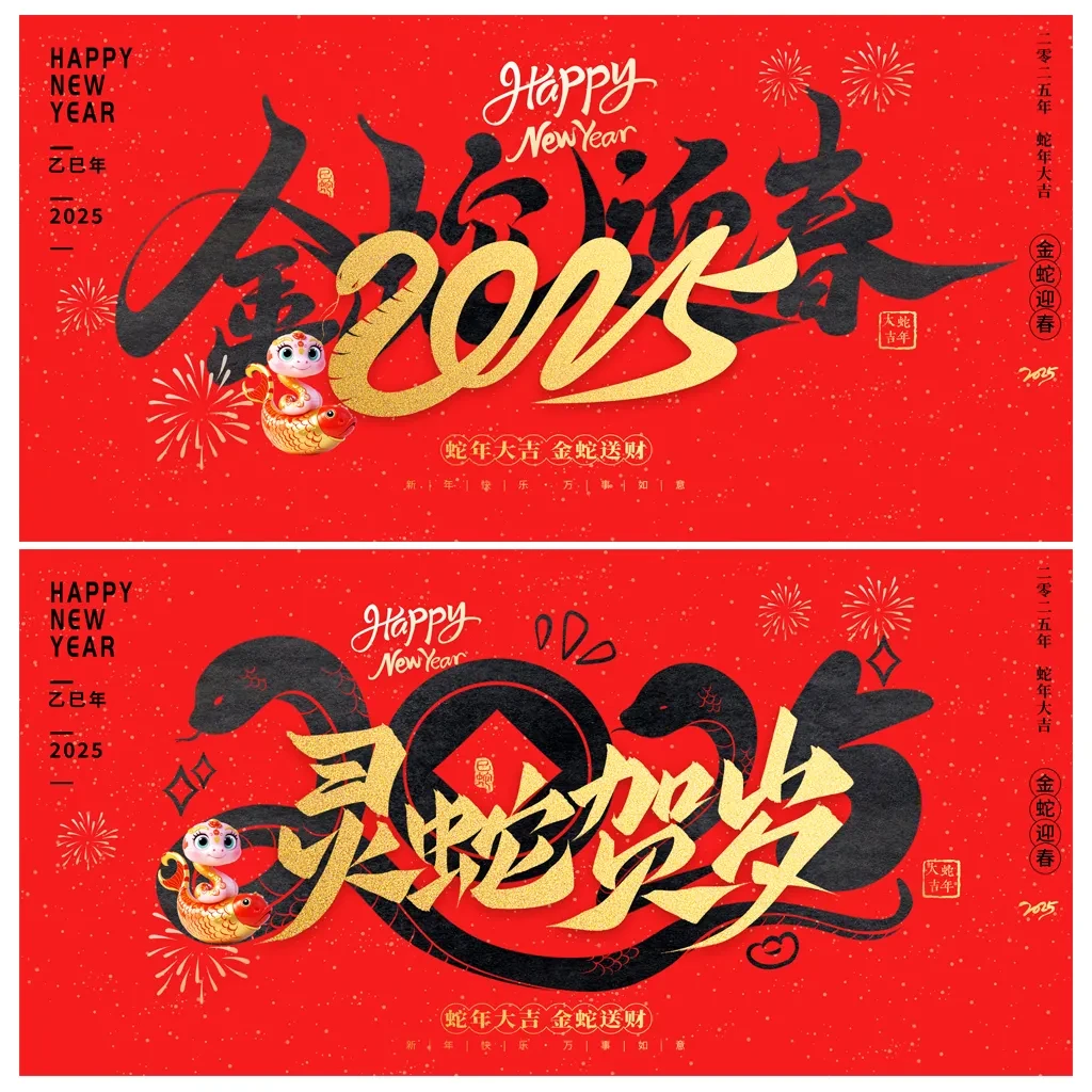 案例优选:年会舞台背景主视觉展板|设计案例精选