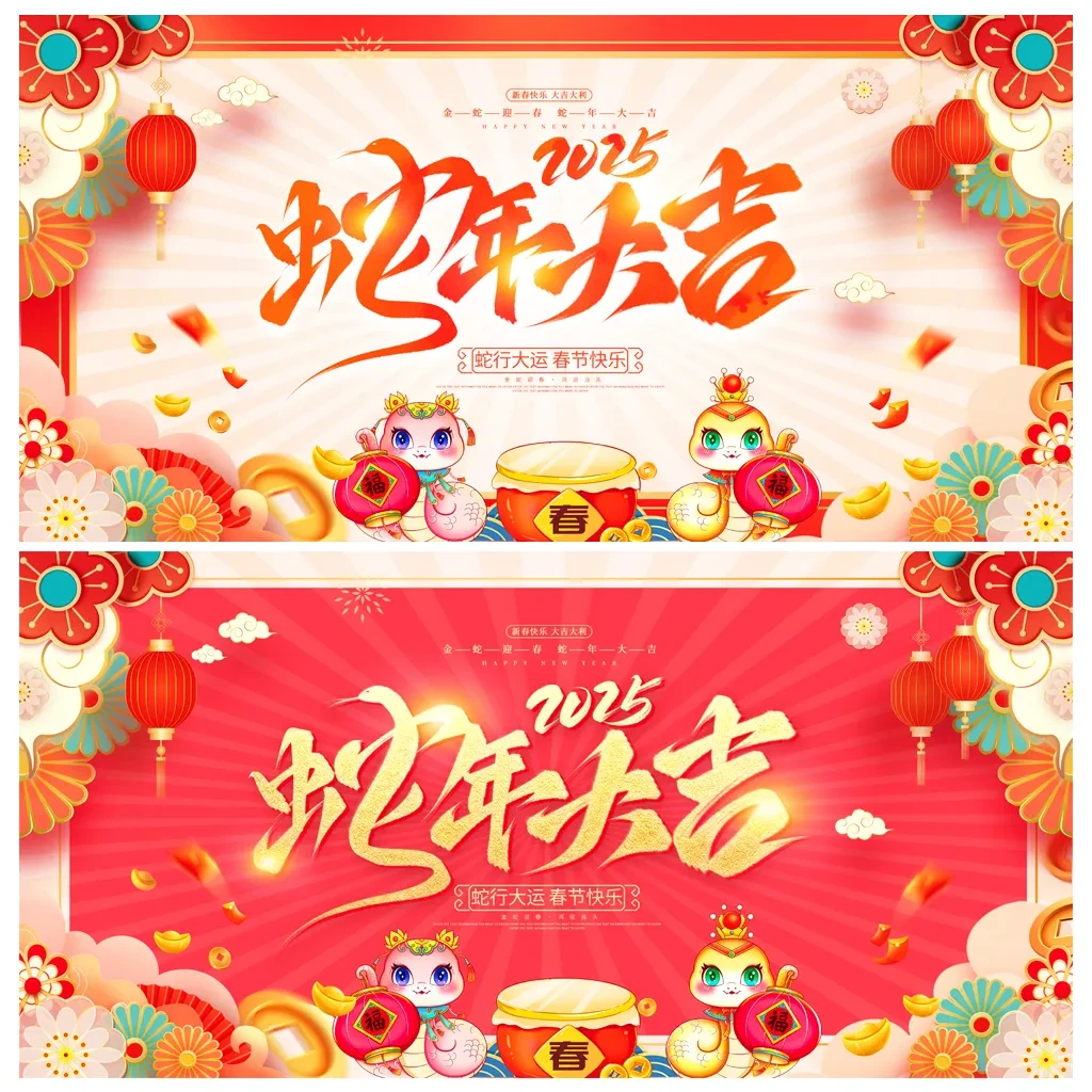 案例优选:年会舞台背景主视觉展板|设计案例精选