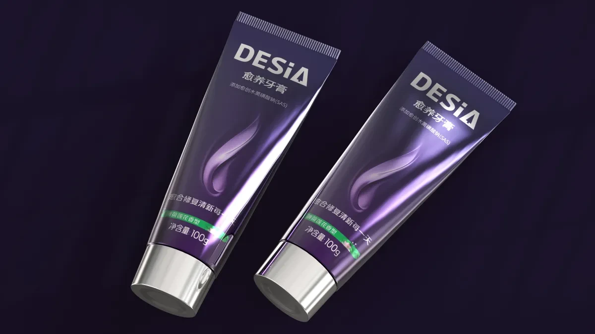 案例优选:新作 DESIA (SAS) 愈养牙膏包装设计|包装设计·设计案例精选