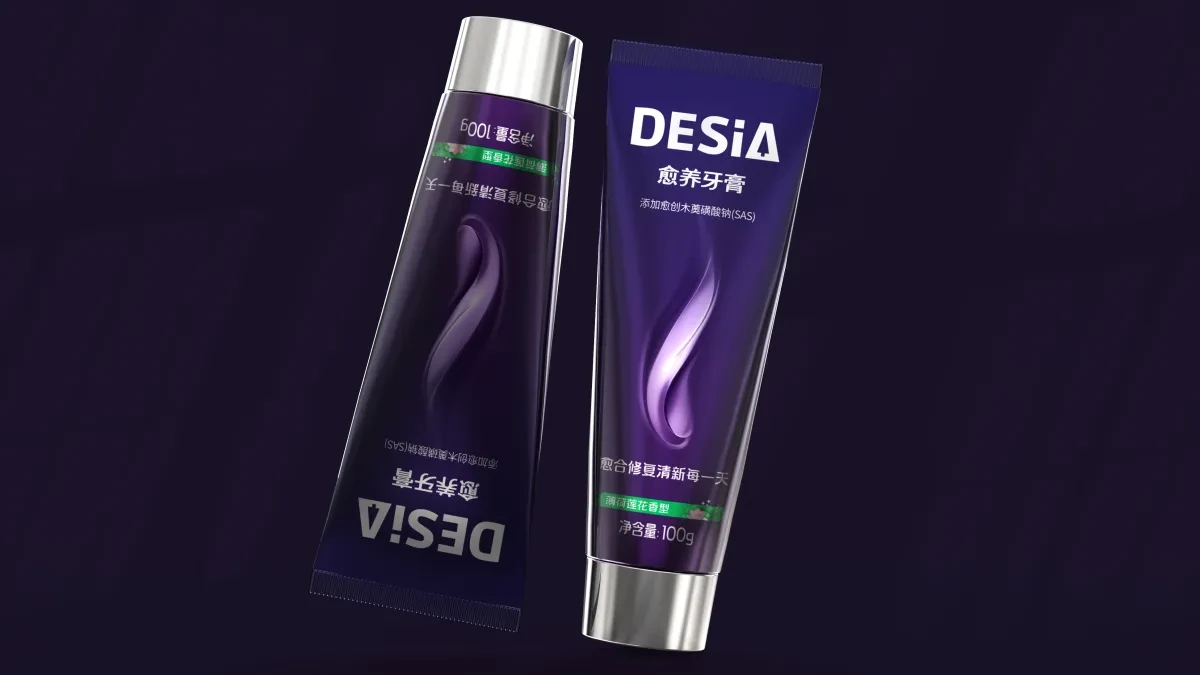 案例优选:新作 DESIA (SAS) 愈养牙膏包装设计|包装设计·设计案例精选