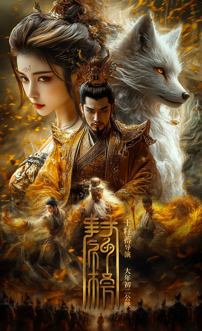 案例优选:封神榜字体设计+海报练习|字体设计·设计案例精选