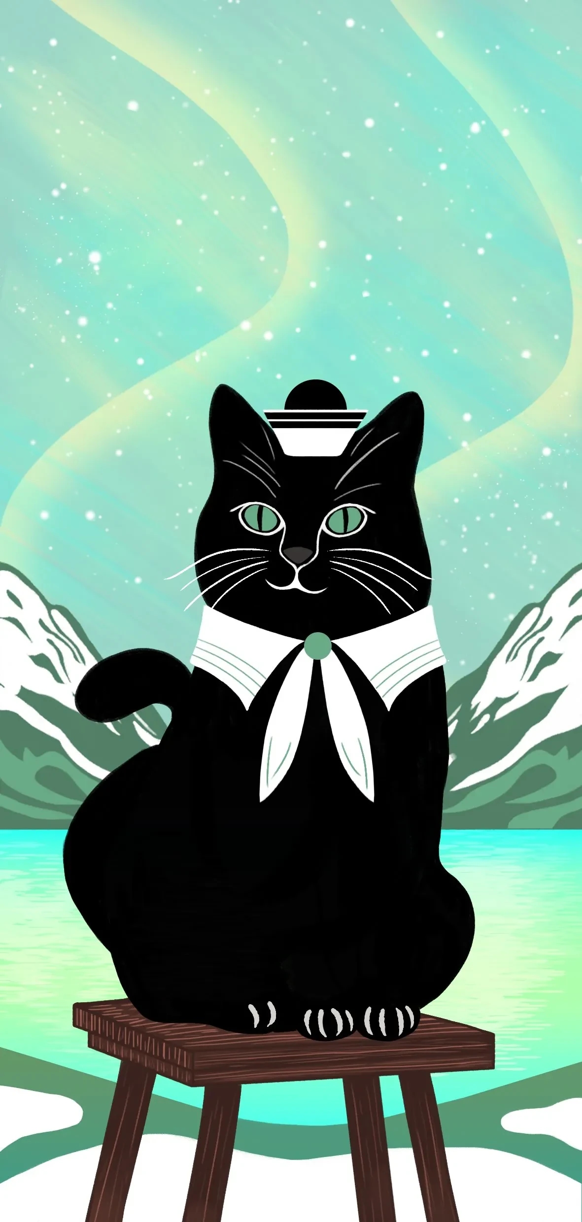 案例优选：黑色可爱猫咪卡通巧克力美食外包装设计｜包装设计·设计精选
