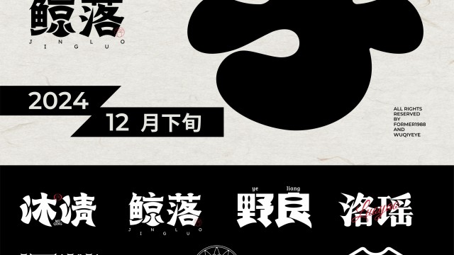 案例优选：2024年12月下旬字体logo设计作品集｜设计案例精选