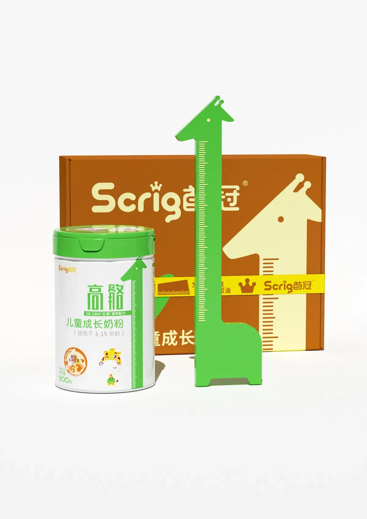 作品欣赏：思瑞格品牌儿童奶粉包装升级设计