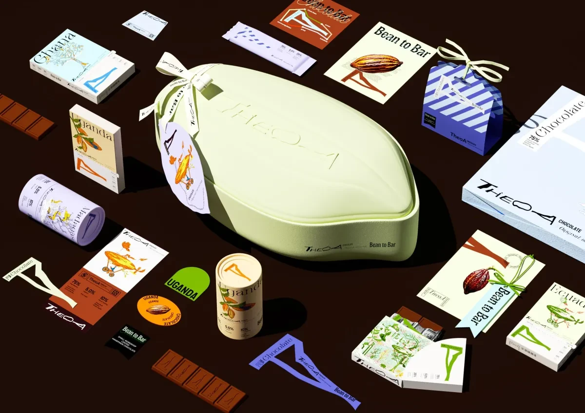 案例优选：巧克力品牌标识与包装设计｜包装设计·设计精选