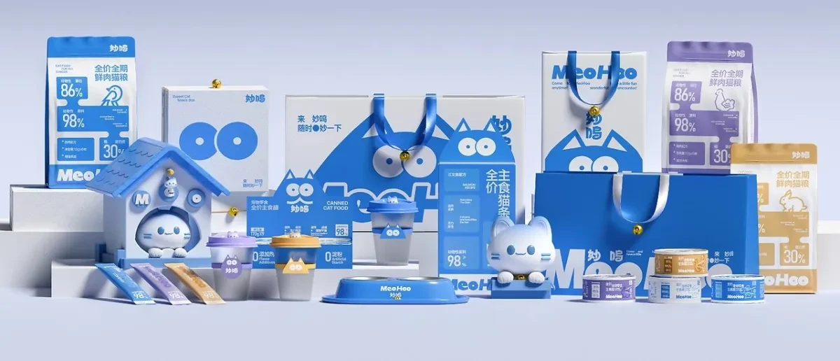 案例优选：MeoHoo妙呜 包装品牌设计｜品牌设计·设计精选