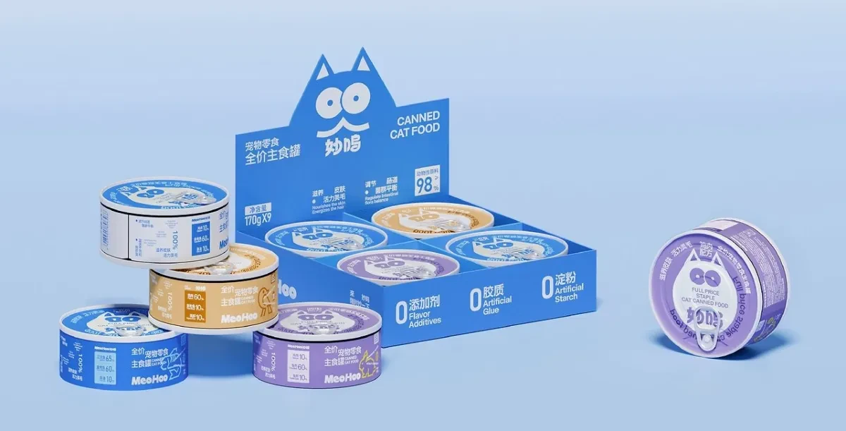 案例优选：MeoHoo妙呜 包装品牌设计｜品牌设计·设计精选