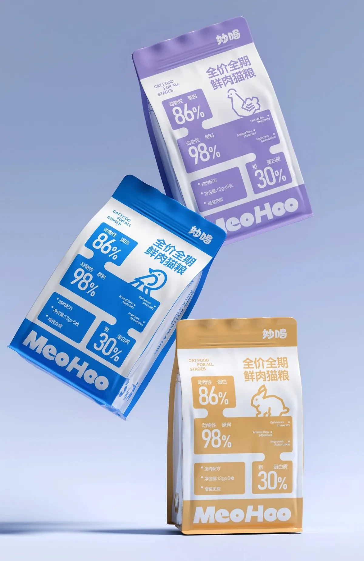 案例优选：MeoHoo妙呜 包装品牌设计｜品牌设计·设计精选