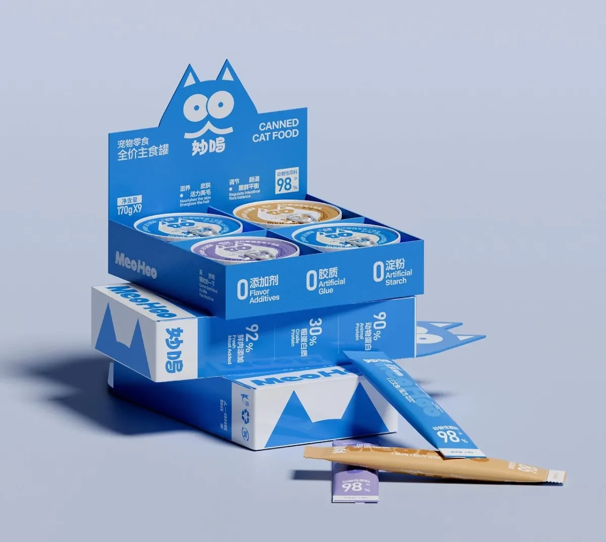 案例优选：MeoHoo妙呜 包装品牌设计｜品牌设计·设计精选