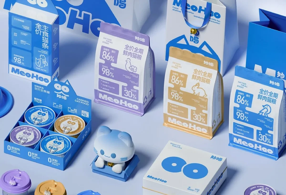 案例优选：MeoHoo妙呜 包装品牌设计｜品牌设计·设计精选