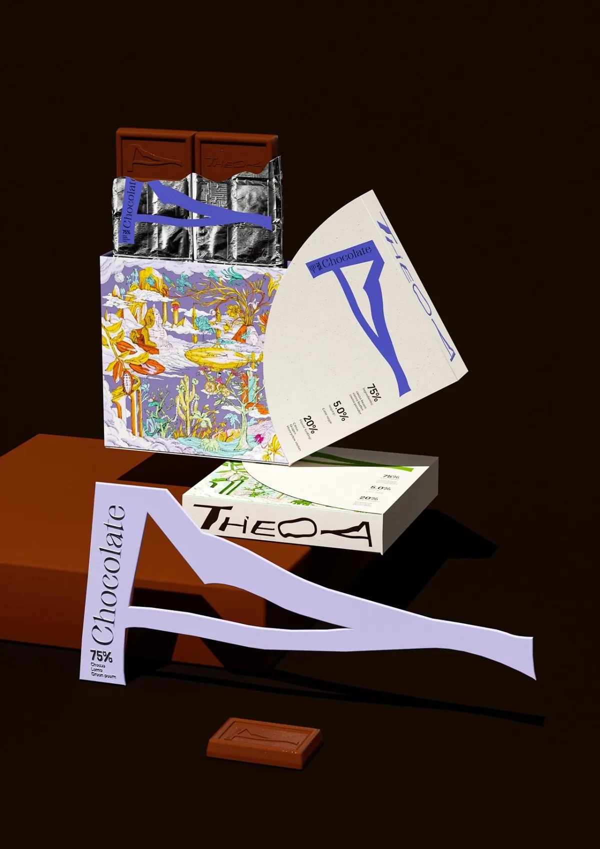 案例优选：THEOA巧克力品牌及包装设计｜包装设计·设计精选