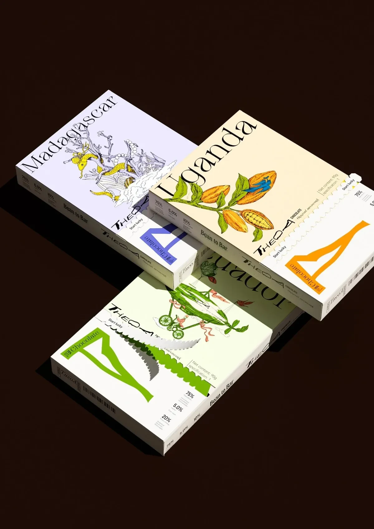 案例优选：THEOA巧克力品牌及包装设计｜包装设计·设计精选