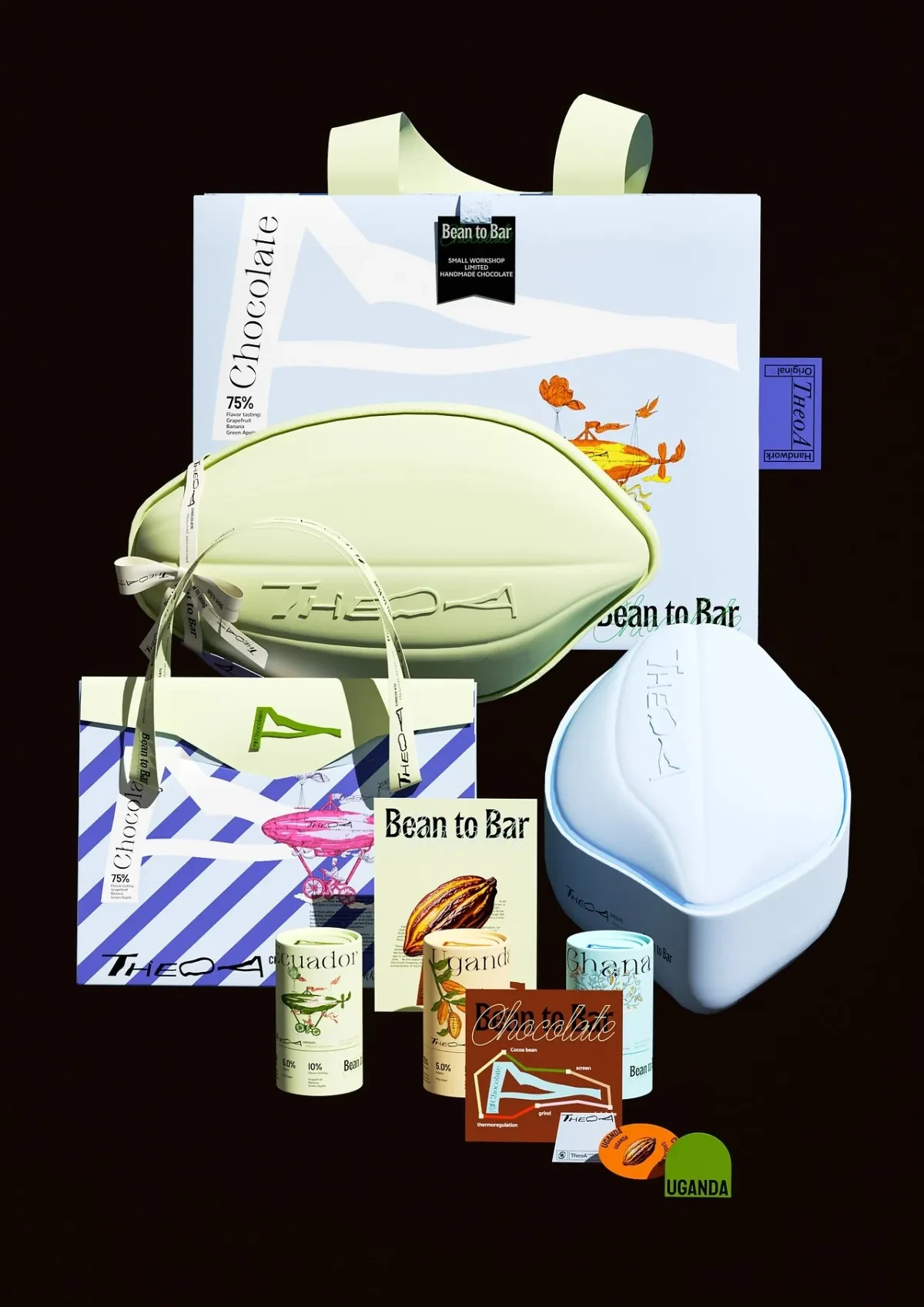 案例优选：THEOA巧克力品牌及包装设计｜包装设计·设计精选