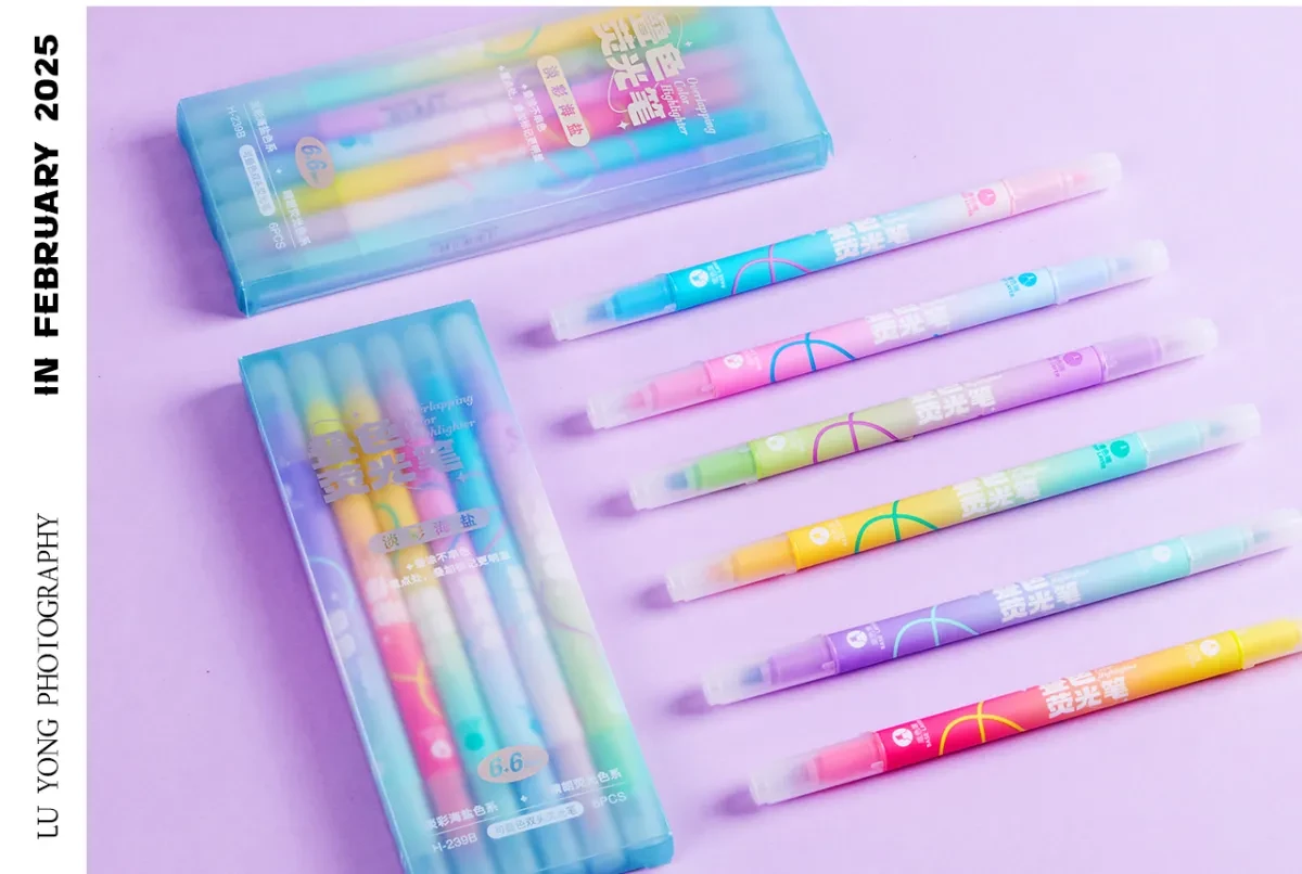案例优选:文具 叠色双头荧光笔 Mr.L ✖ photography|设计案例精选