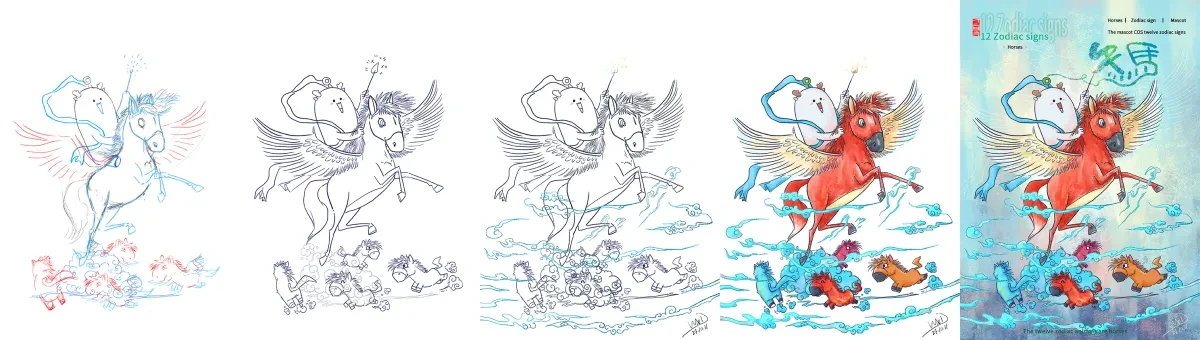案例优选:几幅插画|设计案例精选