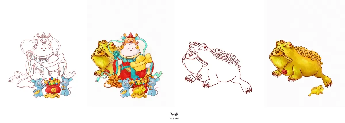 案例优选:几幅插画|设计案例精选